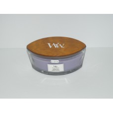 Wood Wick scent candle purple