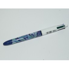 Flowered pattern multi colour pen 
